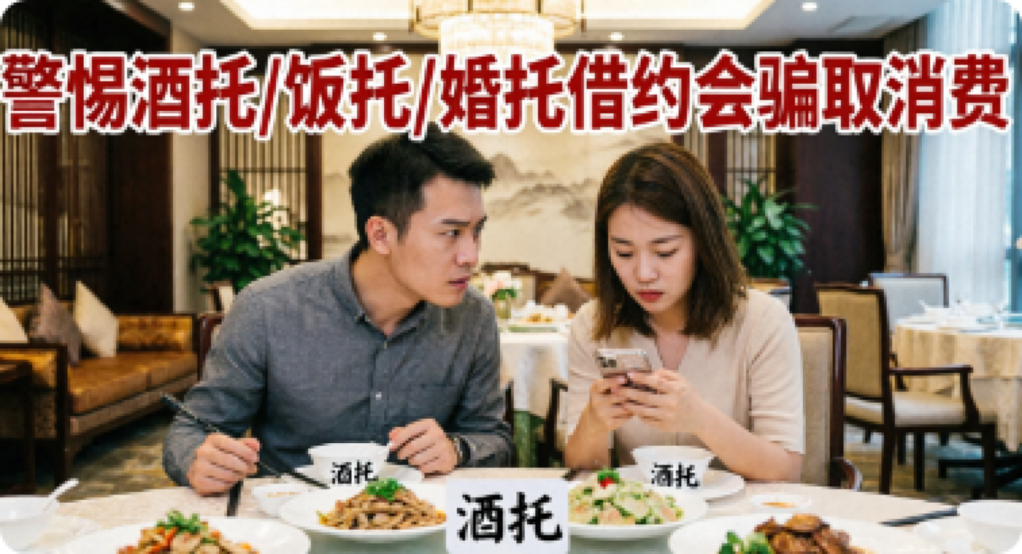 警惕酒托饭托婚托借约会骗取消费